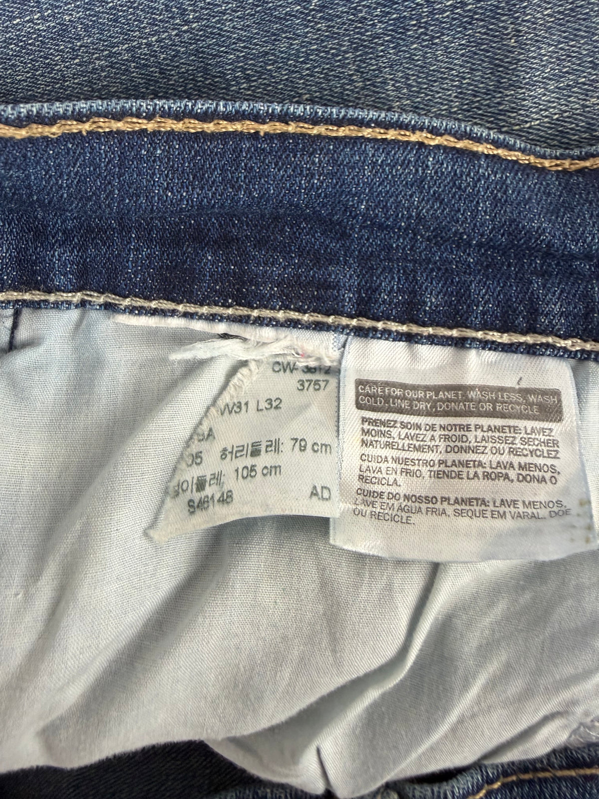 Levi's 505 Regular Fit Jeans – W31/L32 | Jeansblau (Indigo)