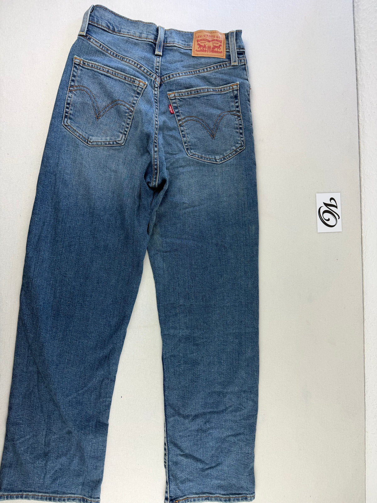 Levi's Ribcage Straight Ankle Jeans – W25/L27 |