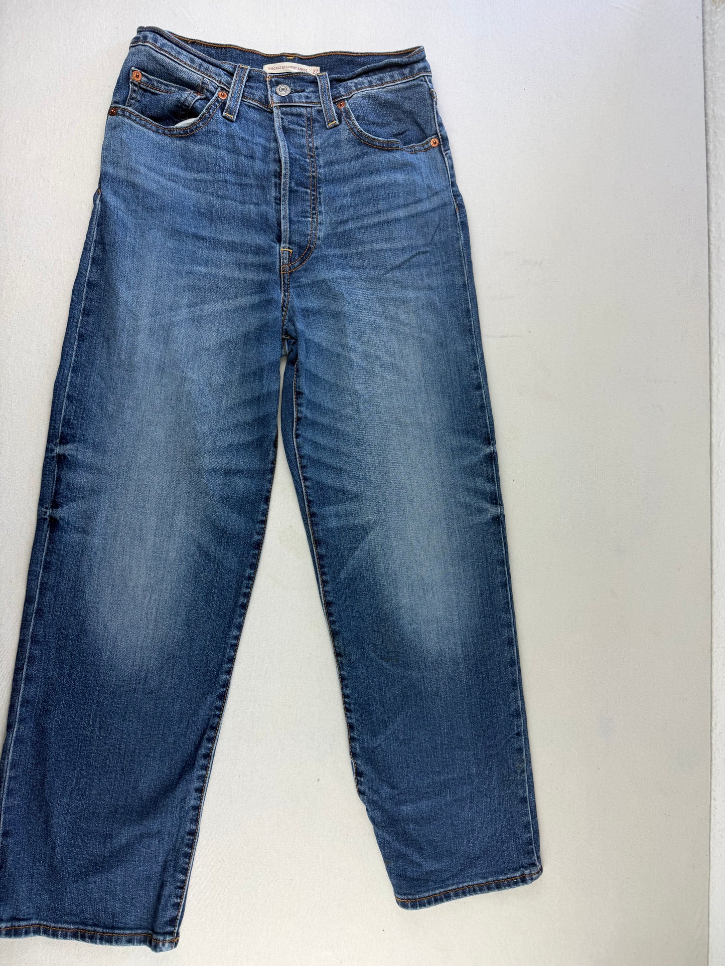 Levi's Ribcage Straight Ankle Jeans W27/L27