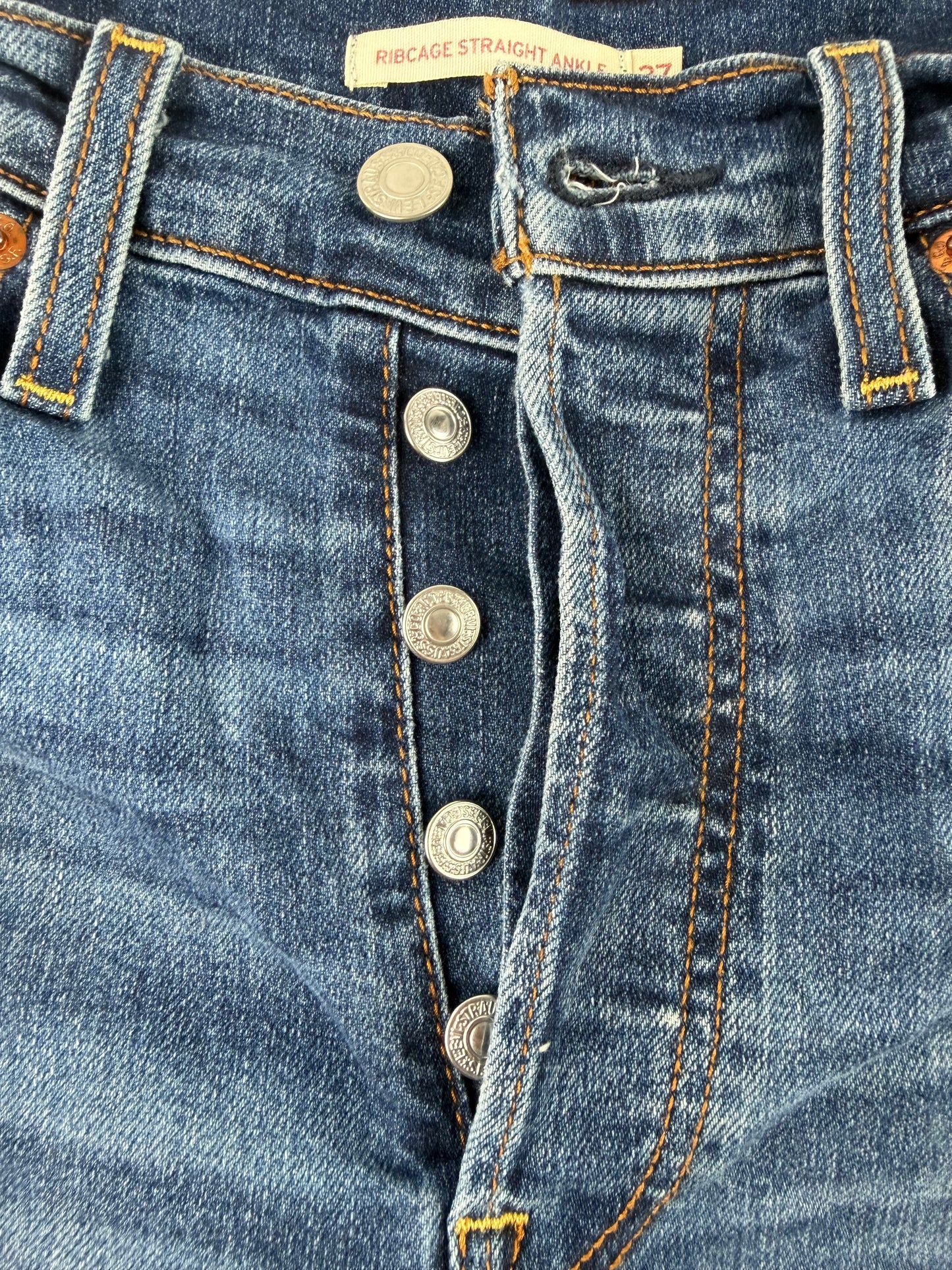 Levi's Ribcage Straight Ankle Jeans W27/L27