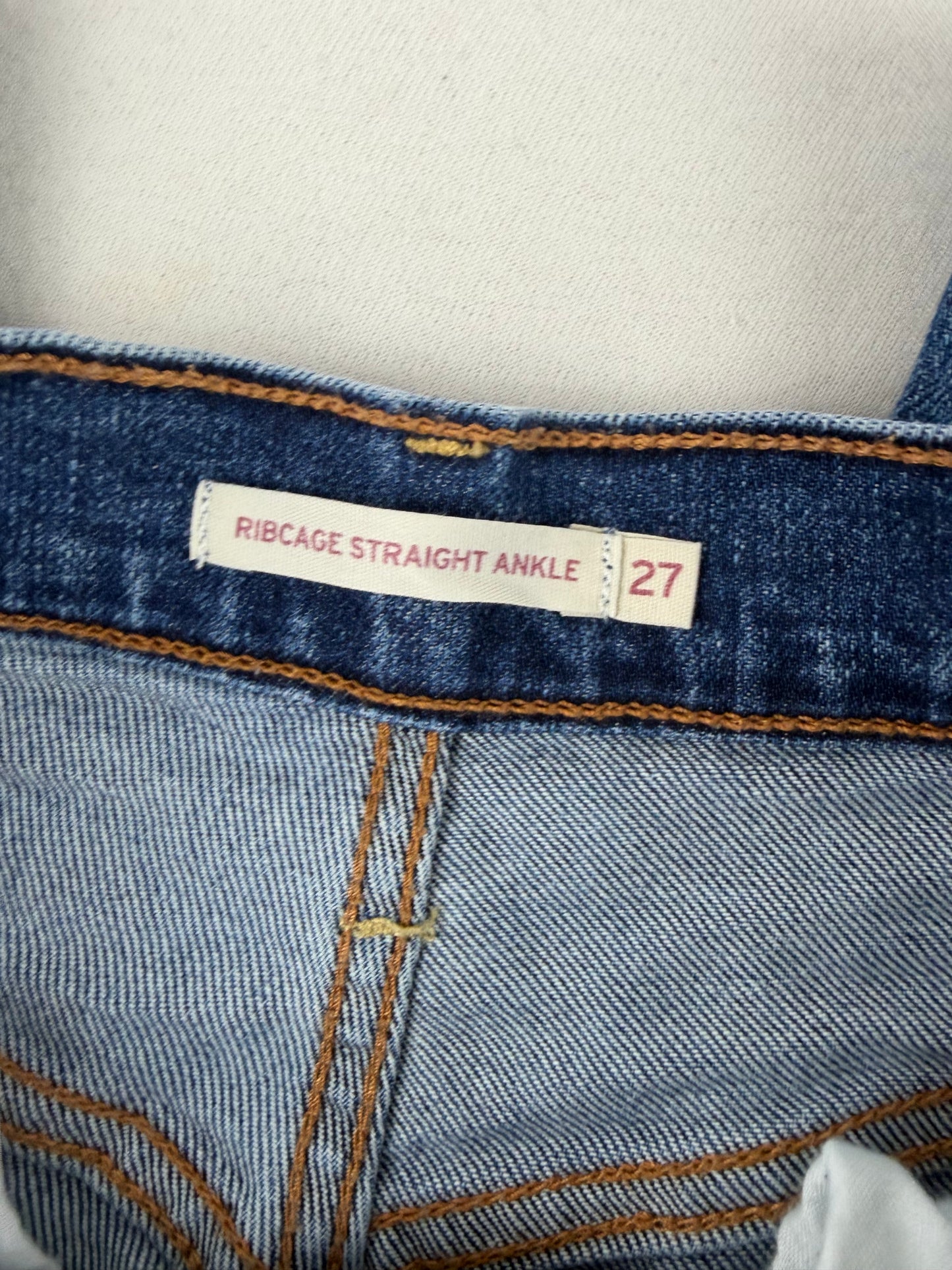 Levi's Ribcage Straight Ankle Jeans W27/L27
