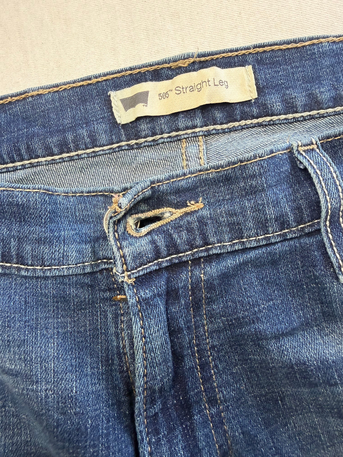 Levi's 505 Regular Fit Jeans – W31/L32 | Jeansblau (Indigo)
