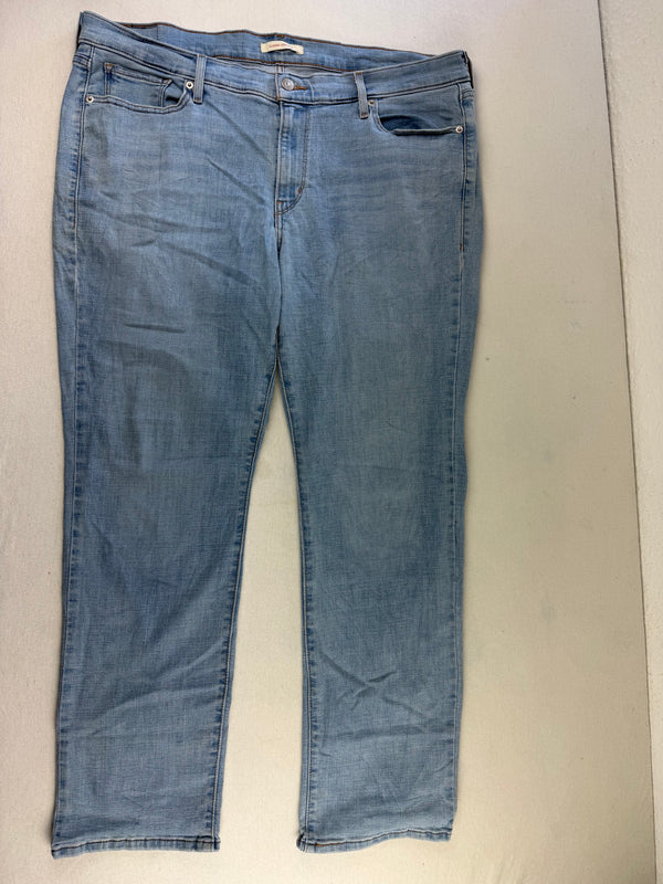 Levi's Classic Straight Jeans – W40/L38 | Hellblau (Light Wash)